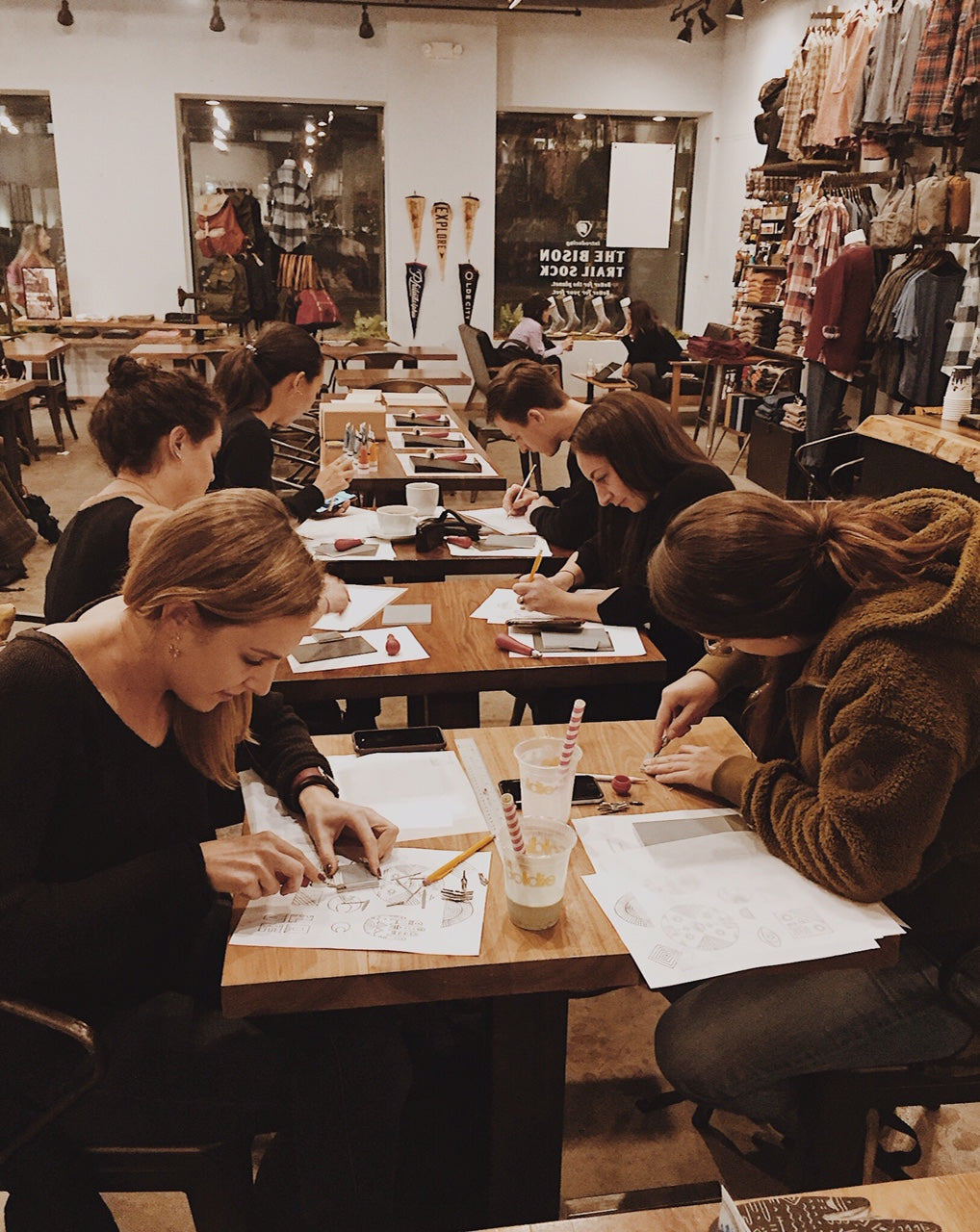 University City Block Printing Workshop