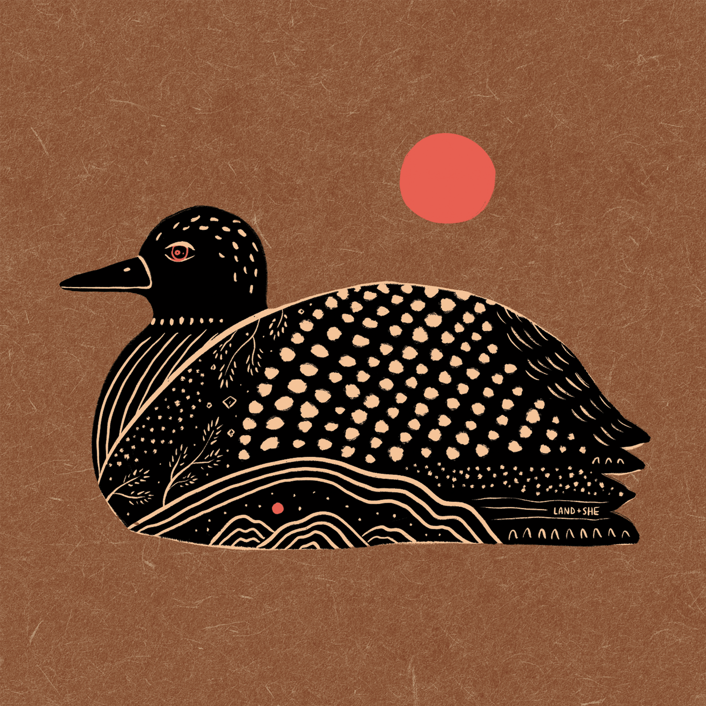 Loon (Brown)