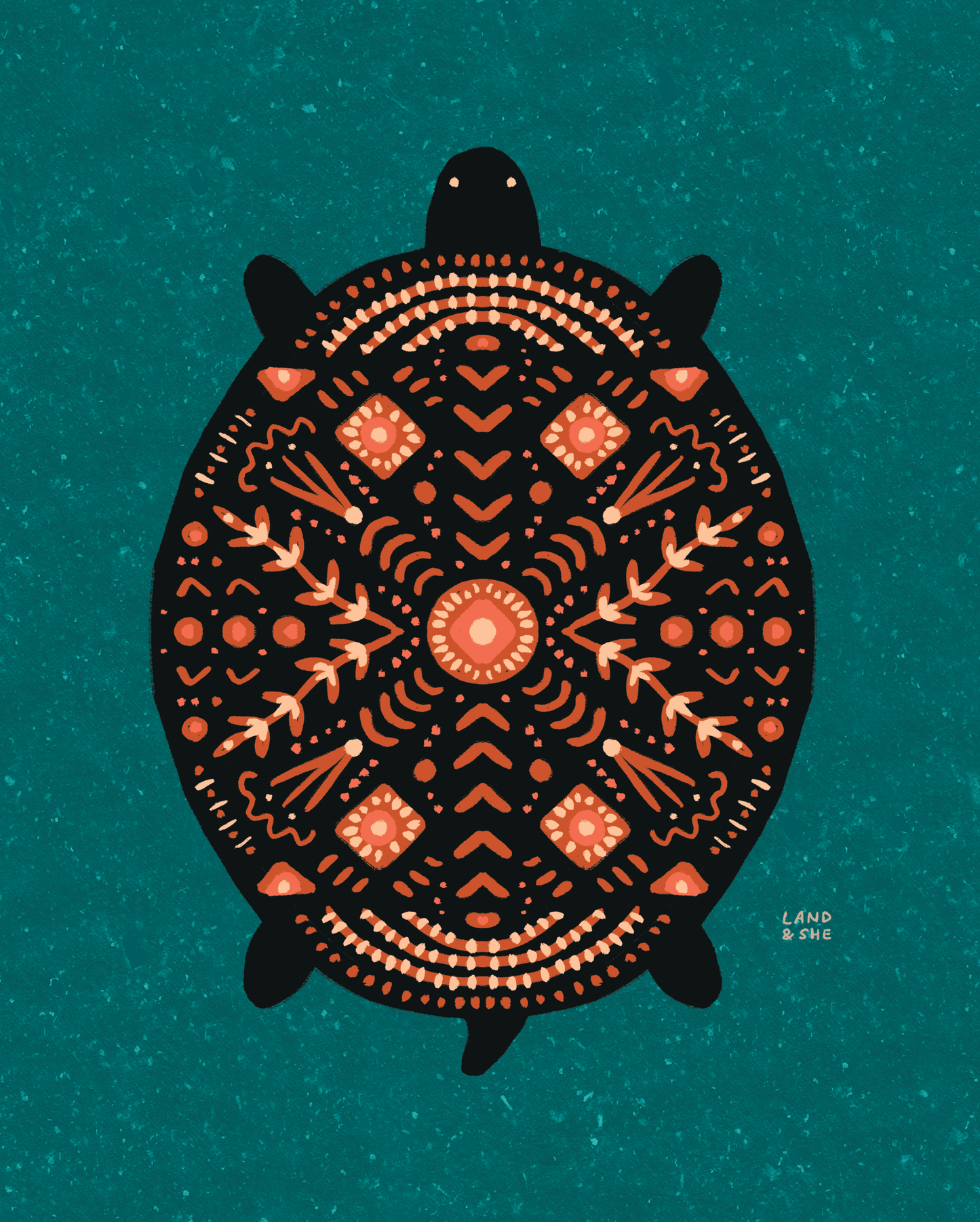 Folksy Turtle