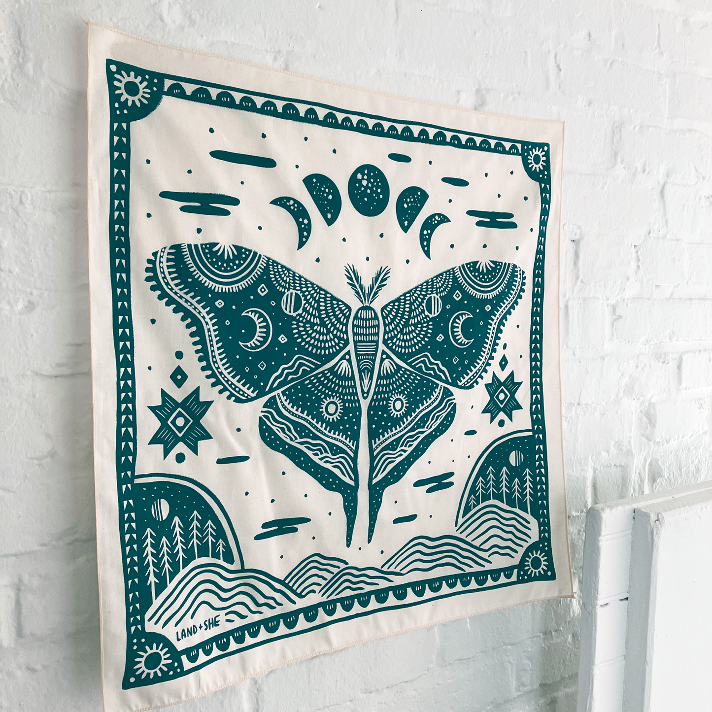 Luna Moth Bandana