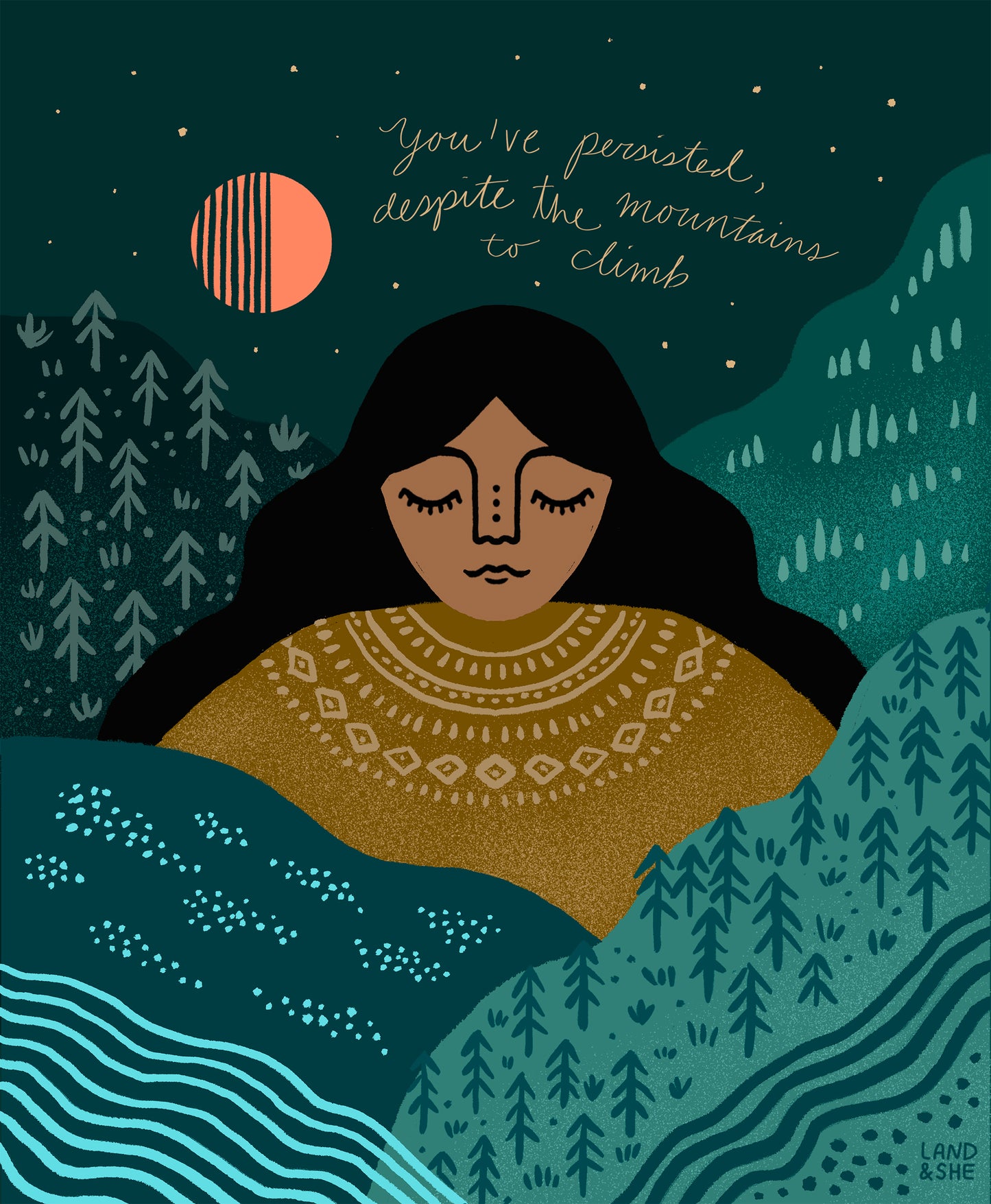 Despite The Mountains Goddess