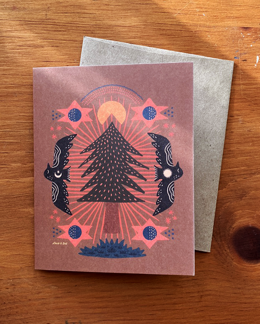 Ode to the Evergreen Greeting Card