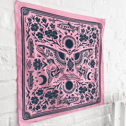 Salmon In Spring Bandana