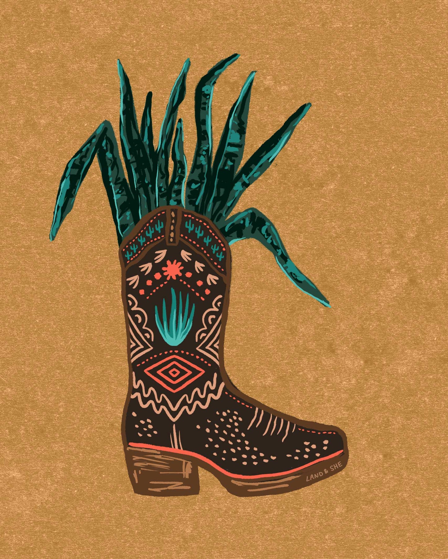 Snake (Plant) In My Boot