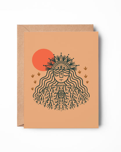 Taking Root Greeting Card