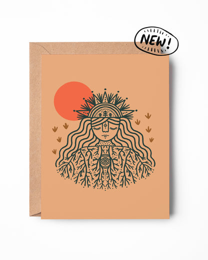 Taking Root Greeting Card