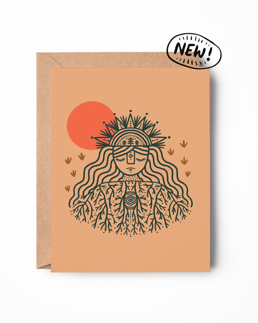 Taking Root Greeting Card