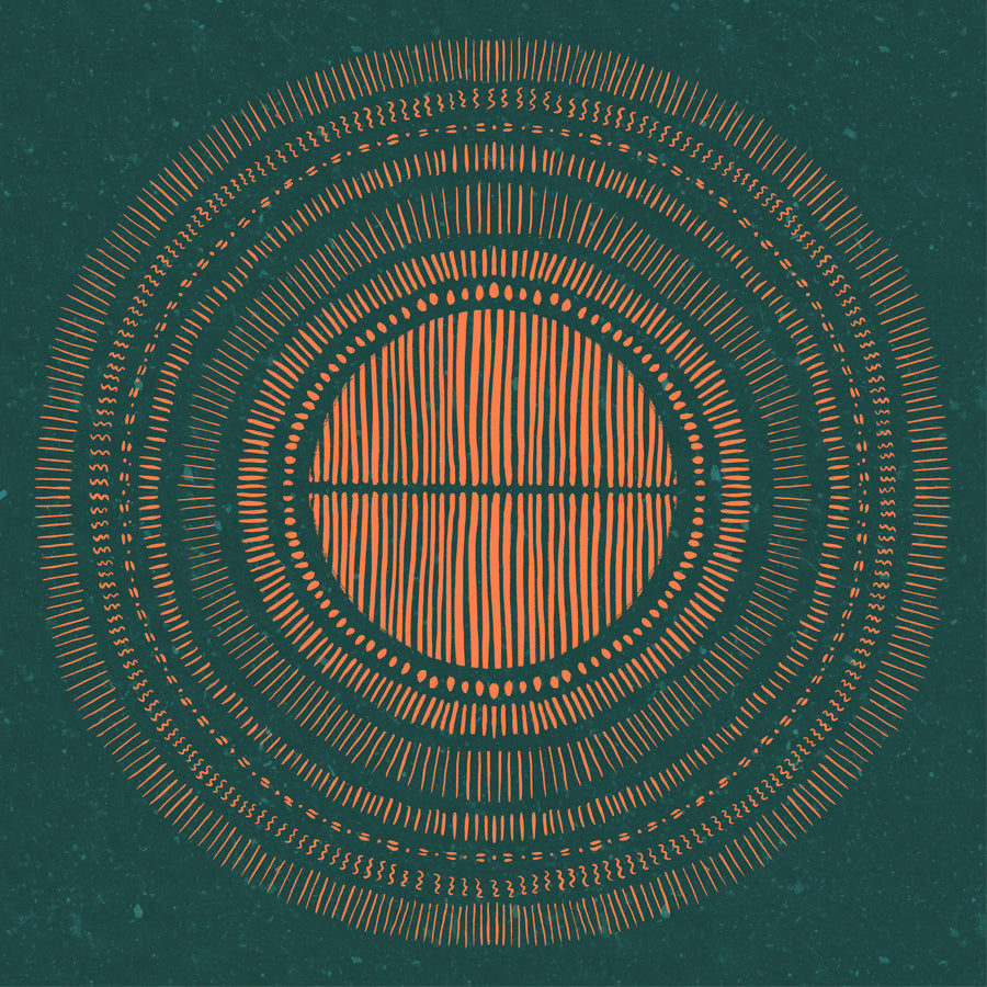 Into The Void, Teal/Sunset Pink