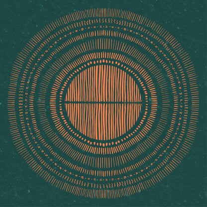 Into The Void, Teal/Sunset Pink
