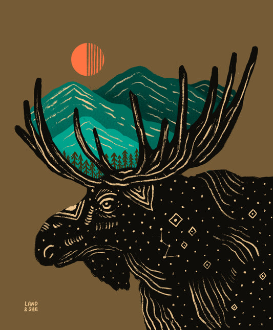 Midnight Moose